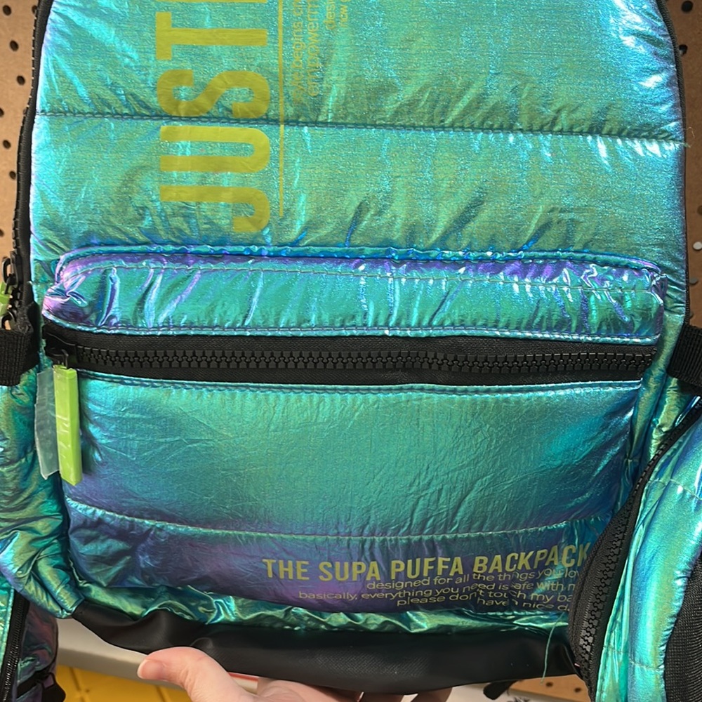 NWT Justice 4 piece backpack set - Picture 7 of 9